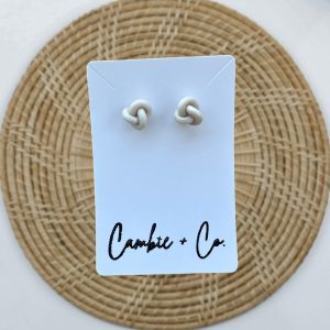 Pearl Knot Studs