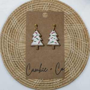 Christmas Tree Cookie Dangles